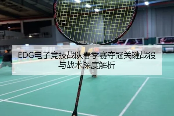 EDG电子竞技战队春季赛夺冠关键战役与战术深度解析